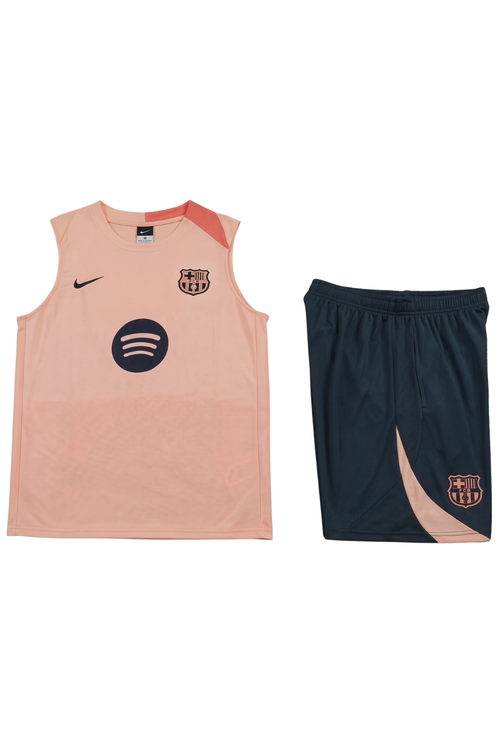 Barcelona Light Pink Sleeveless Set