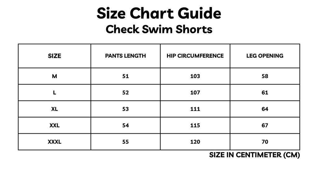 Check Swim Shorts